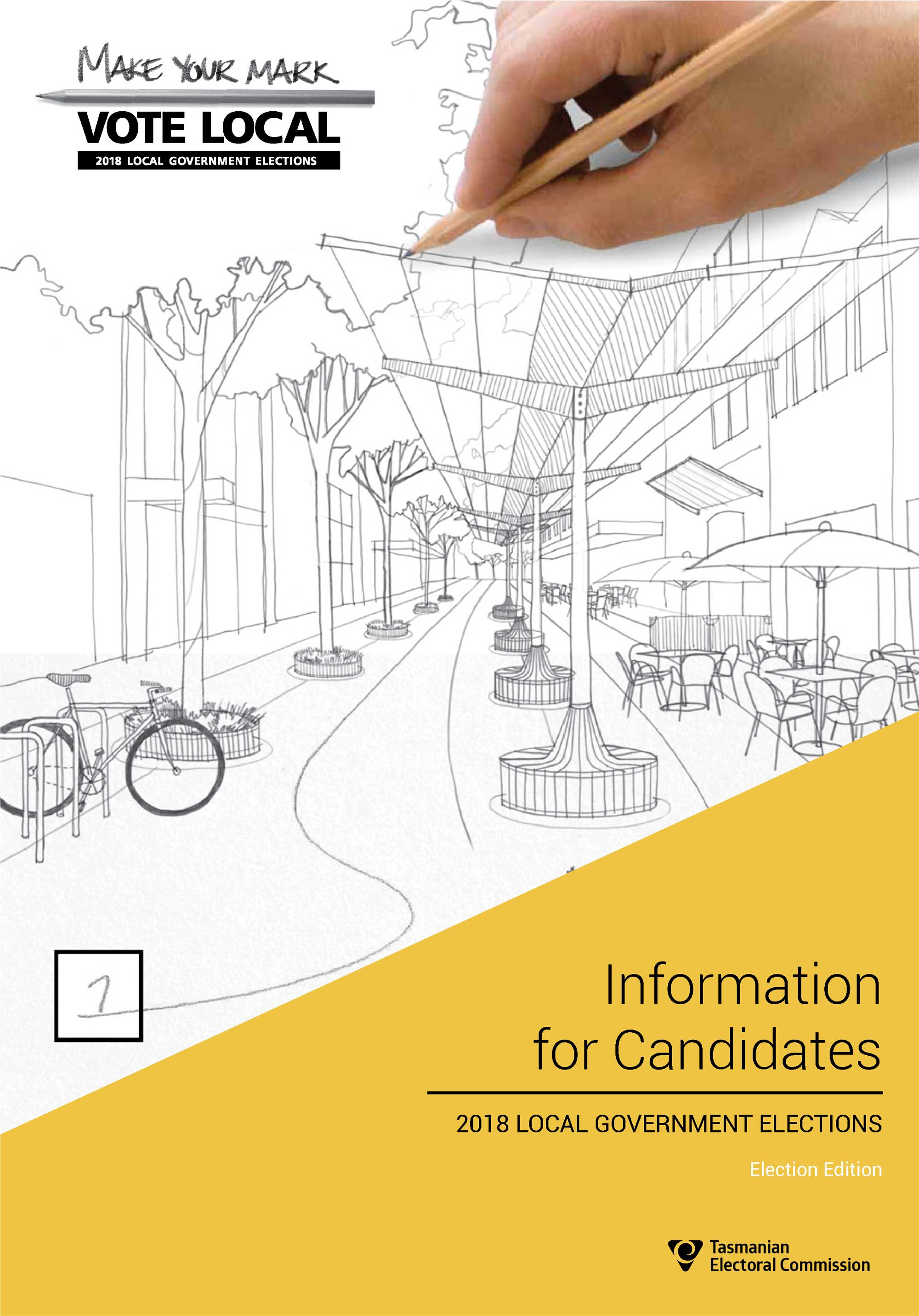 Graphic of candidate information booklet