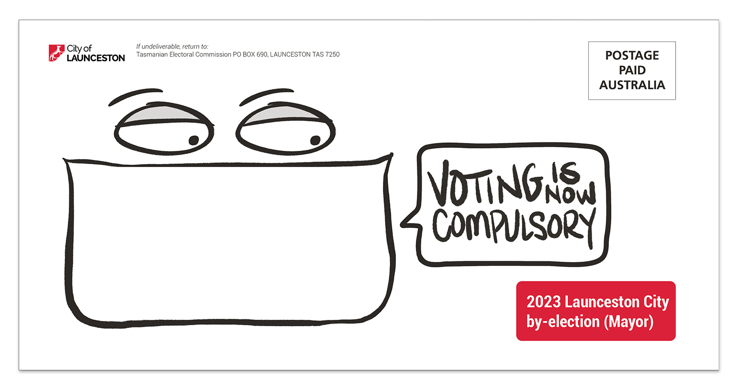 sample ballot pack envelope