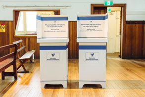 Voting screens